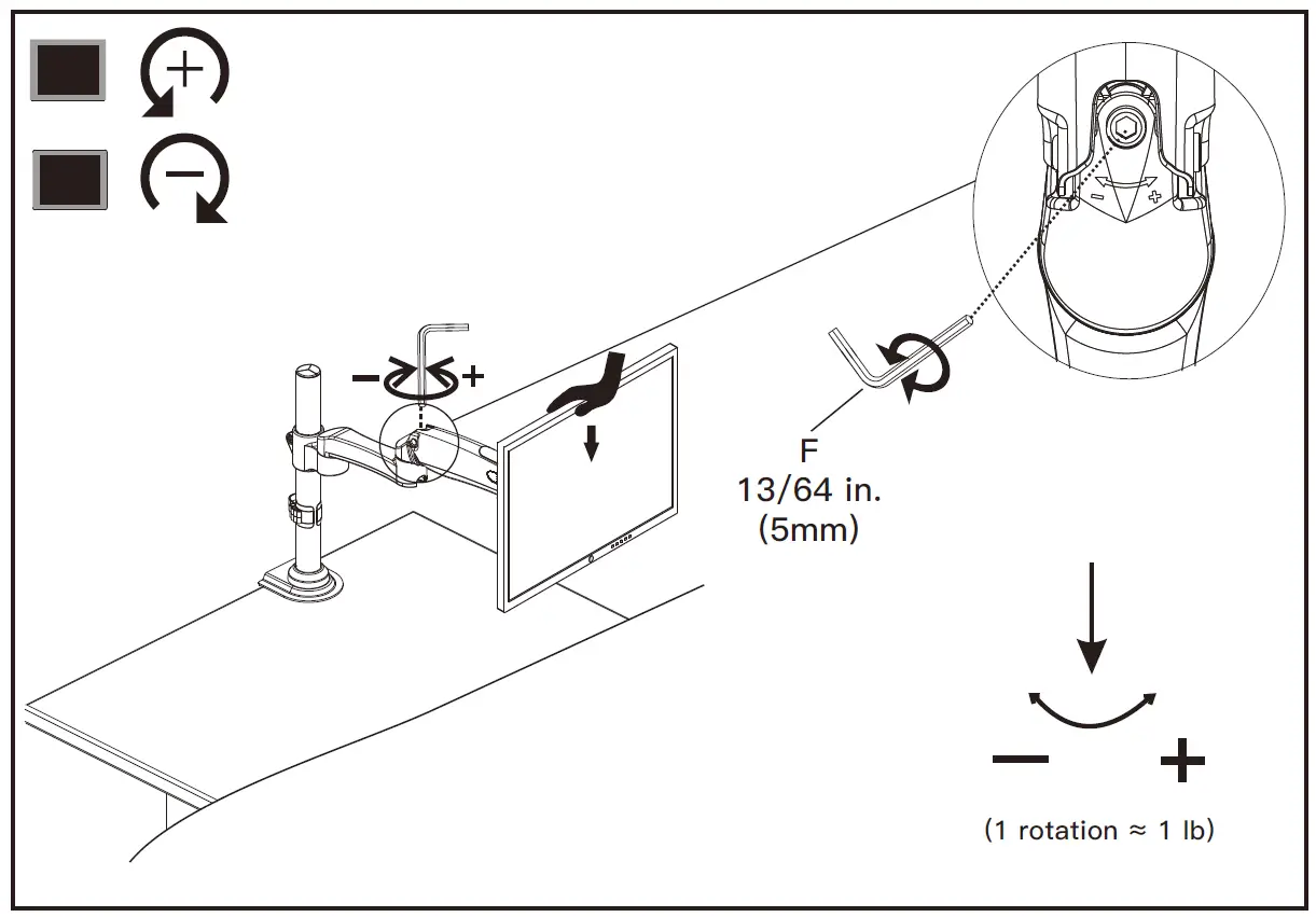 HUANUO-HNSS8-Monitor-Desk-Mount-20