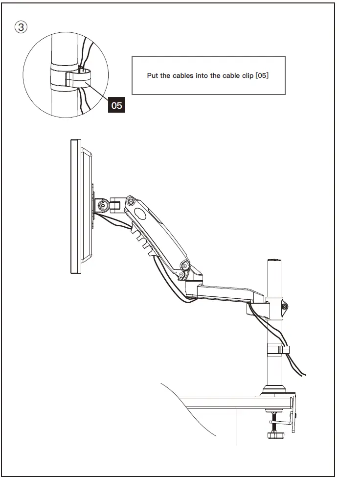 HUANUO-HNSS8-Monitor-Desk-Mount-25