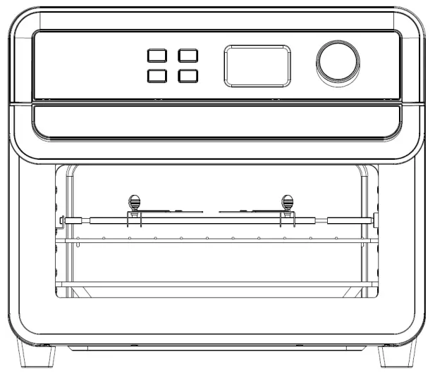 MICHELANGELO B08T5RG8J8 Air Fryer Oven - fig1