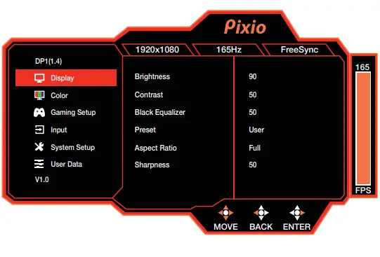 Pixio-PXC325-Curved-Gaming-Monitor-FIG-9
