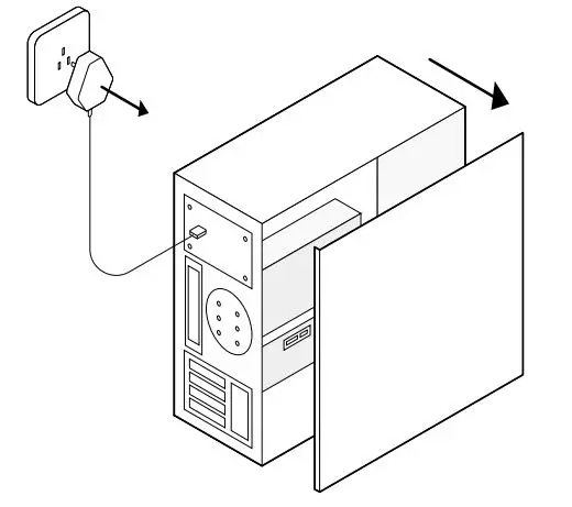 tp-link AC1200 Wi-Fi Bluetooth 4.2 PCIe Adapter User Guide - Turn off your computer, unplug the power cable then remove the case panel