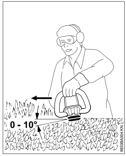 STIHL HSE 42 Very Light 420W Electric Hedge Trimmer - Horizontal Cut