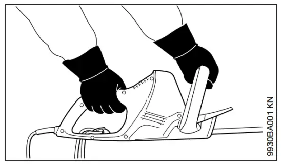 STIHL HSE 42 Very Light 420W Electric Hedge Trimmer - Right handed