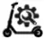 Scooter Console Functions Icon