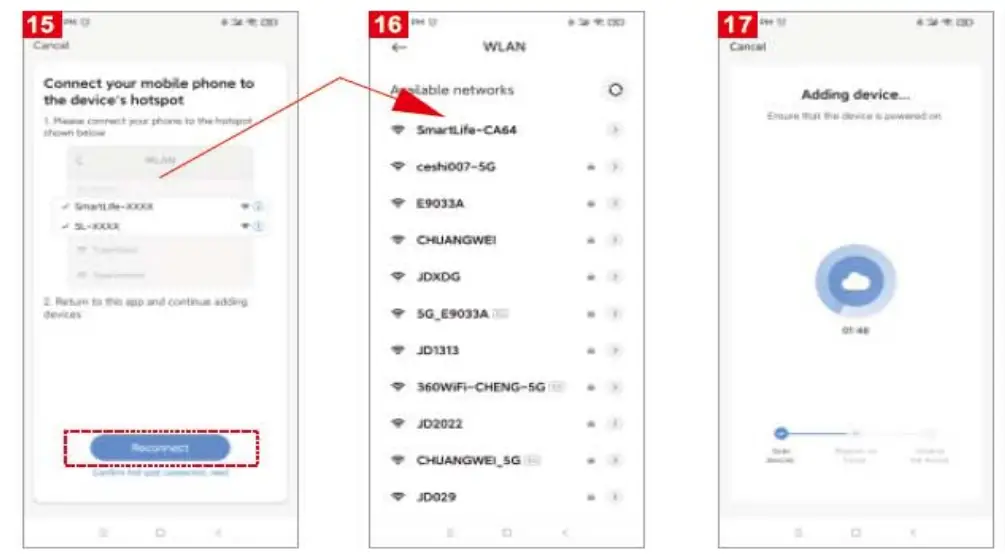 Golden Vision H4 Smart Battery Video Doorbell app 4