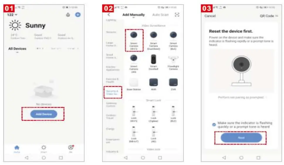 Golden Vision H4 Smart Battery Video Doorbell app