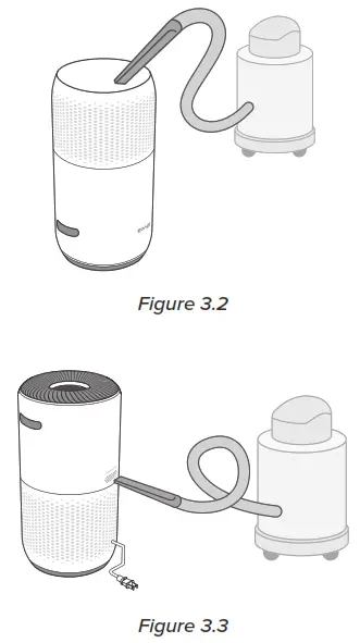 levoit Core 400S Smart True HEPA Air Purifier - purifier on a flat1