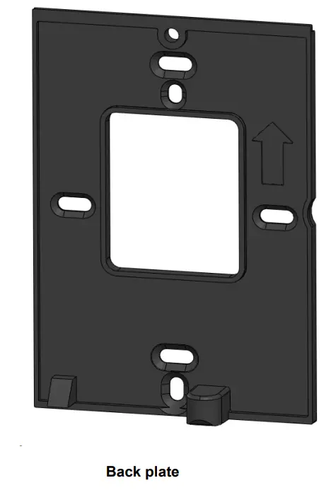 IDENTIV uTrust TS Contact Keypad Reader - Backplate 2