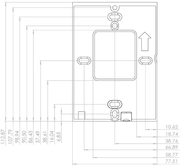IDENTIV uTrust TS Contact Keypad Reader - Mounting the Reader