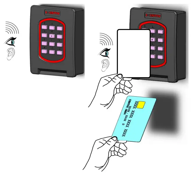 IDENTIV uTrust TS Contact Keypad Reader - Pinout diagram 2