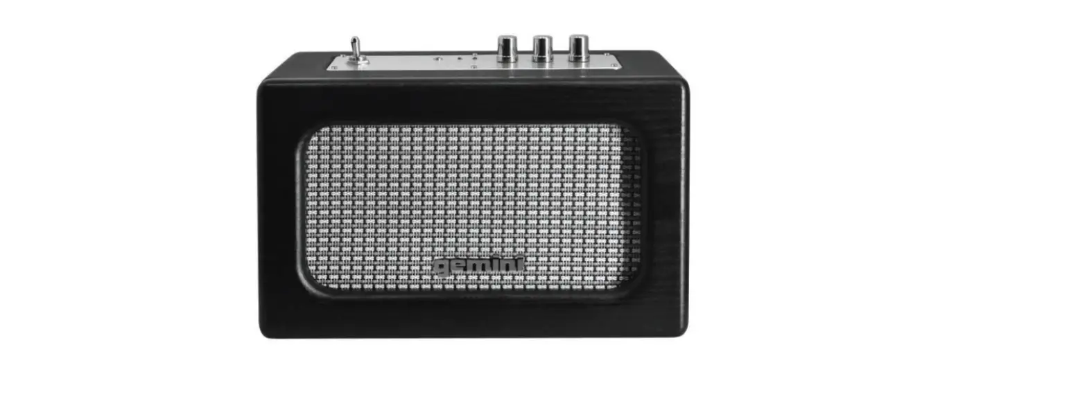 Gemini Sound Gtr-100 Retro Bluetooth Portable Speaker Instructions Manual Gemini Sound Gtr-100 Retro Bluetooth Portable Speaker Instructions Manual