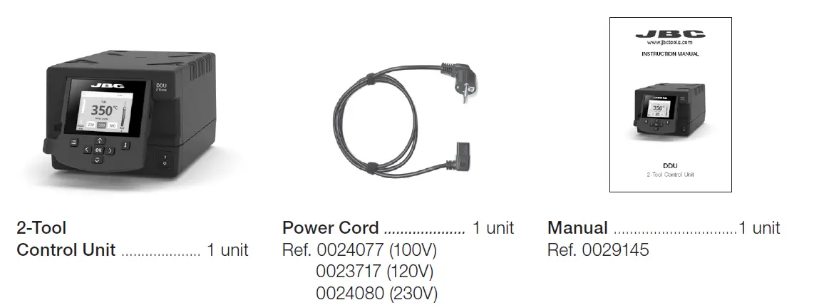 JBC DDU 2 Tool Control Unit-FIG1