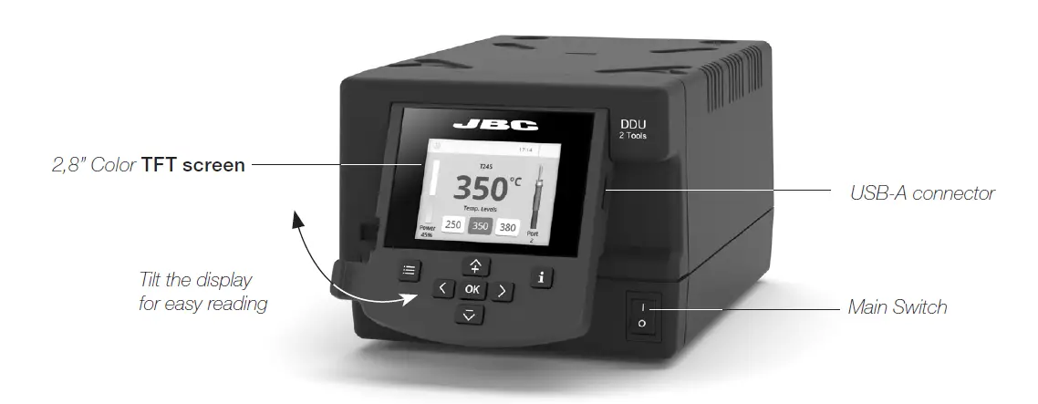 JBC DDU 2 Tool Control Unit-FIG2