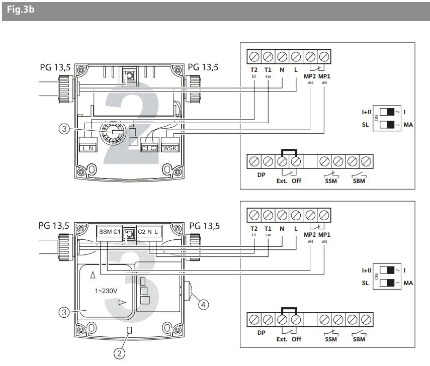 WILO TOP-Z 30 7 DM Protect-Modul C Instruction Manual - Fig 3,1