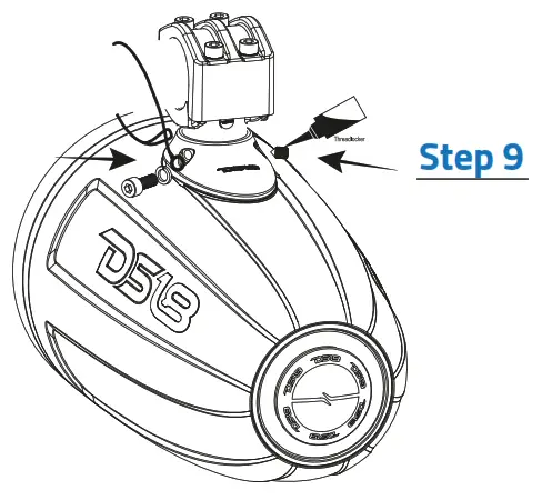 DS18 CF X6TP NS Marine Tower Pod for 6 5 Inch Speakers - fig 2