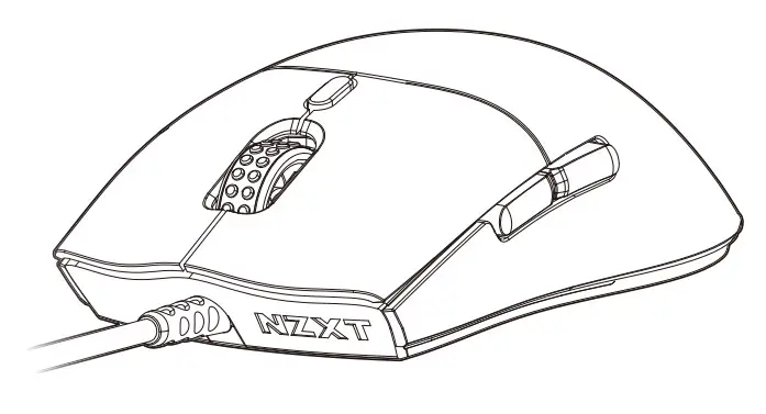 NZXT MS-1WRAX WM LIFT PC Gaming Mouse