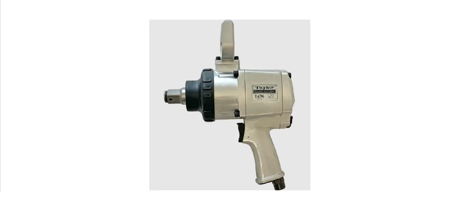Taylor T-6796-6 1 Inch Super Duty Impact Wrench Instruction Manual