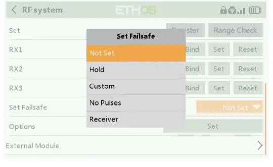 FrSky TANDEM X20 HD Dual Band Transmitter FIG 13