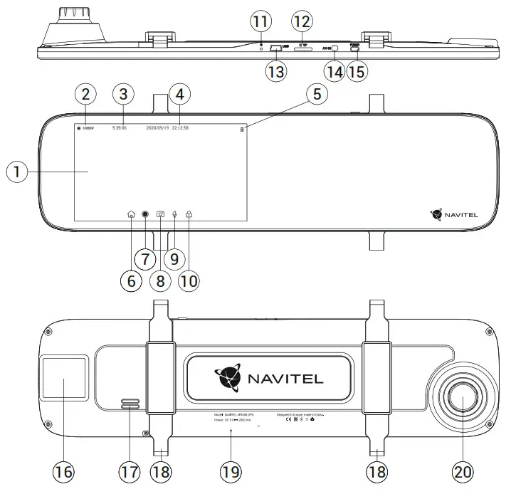 NAVITEL MR450 GPS Digital Video Recorder - Introduction