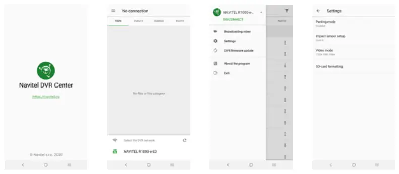NAVITEL MR450 GPS Digital Video Recorder - Navitel DVR Center app installation
