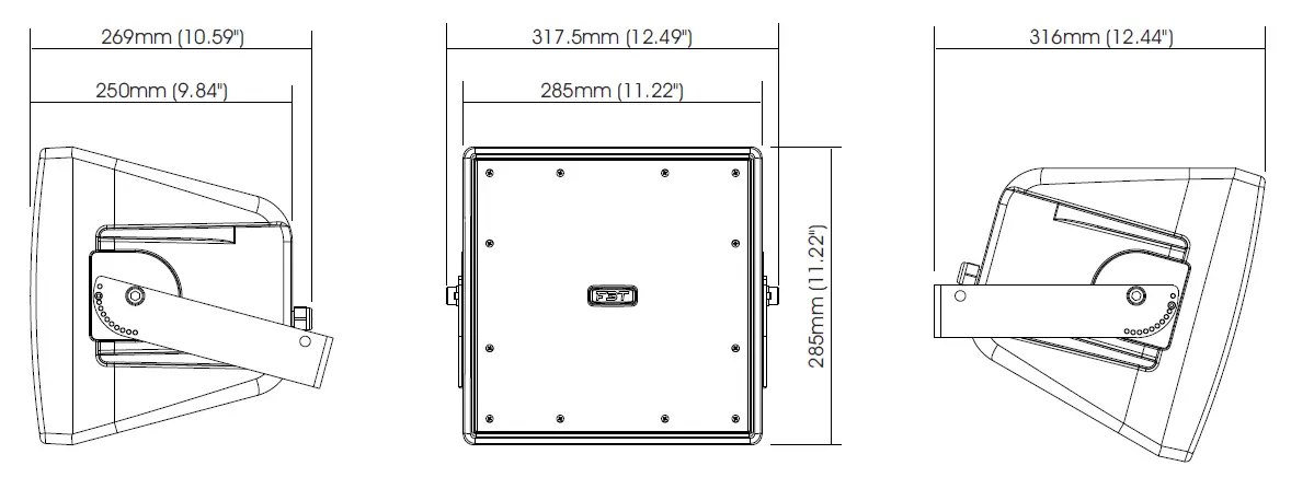 FBT-SHADOW-108CT-Outdoor-Speaker-FIG6