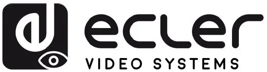 ECLER VEO-XPT44 4K HDBaseT Extender LLOGO