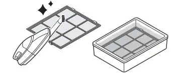 WINIX C535 Air Purifier with True HEPA Filter Set User Manual - Cleaning the Filters