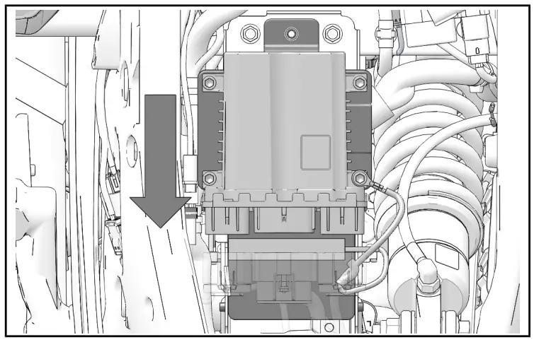 UNDER SEAT BRACKET REMOVAL