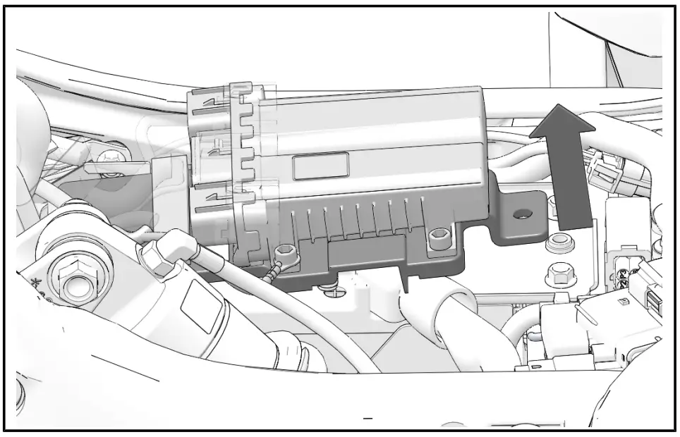 UNDER SEAT BRACKET REMOVAL