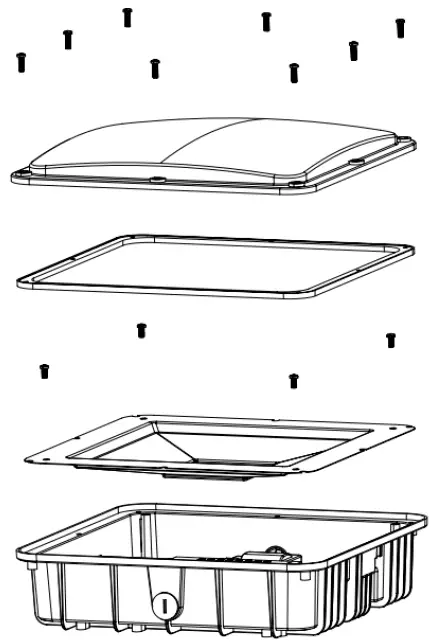 PQ Lighting PQL-83088A LED Canopy Fixtures 09