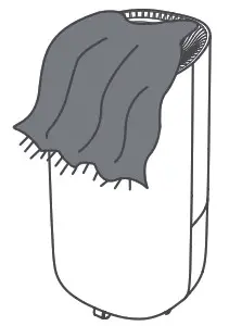 TESLA TSL AC VIRGO Smart Dehumidifier XL - Safety Warning 6