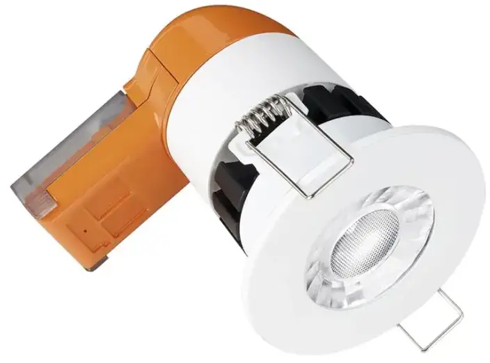 ENLITE EN DE62PRO LED Dimmable 6w IP20 Fire Rated Tilt Downlight