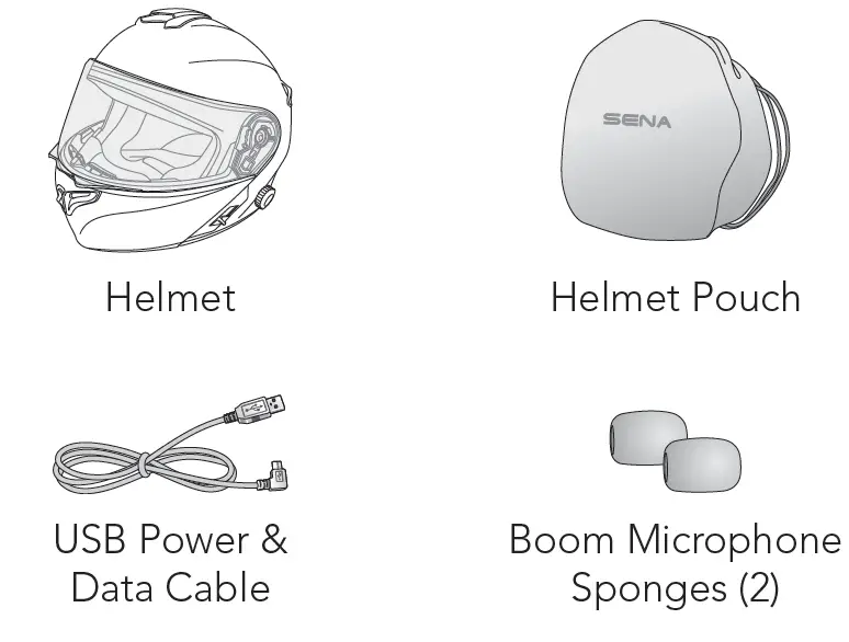 SENA GW00S1 Outrush Bluetooth Modular Motorcycle fig 7