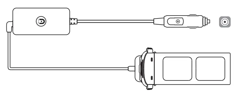 AUTEL EVO II Car Charger cable