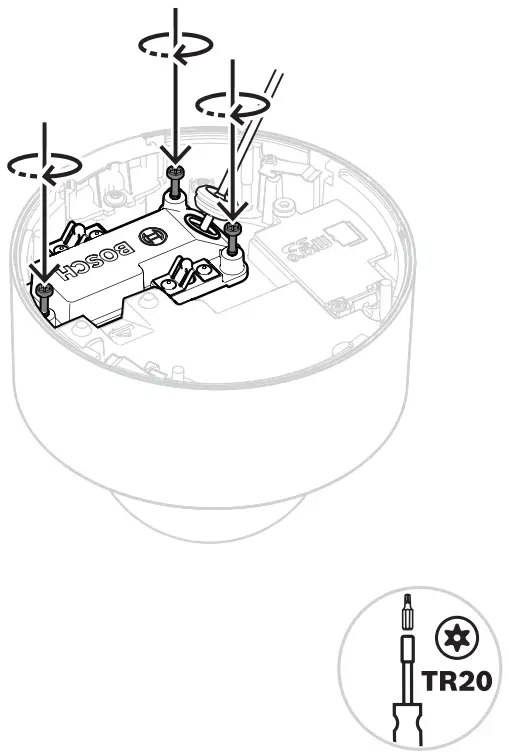 BOSCH NDV 8503 R LEXIDOME IP indoor 8000i 6MP PTRZ Network Dome Camera with 3 9 10mm Lens - Fig 24