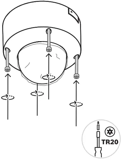 BOSCH NDV 8503 R LEXIDOME IP indoor 8000i 6MP PTRZ Network Dome Camera with 3 9 10mm Lens - Fig 29