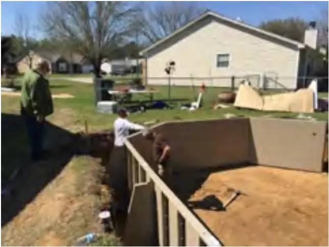 Cardinal Systems W301430G 14 x 30 Grecian Ultimate Pool Sub Assy - FIG 9