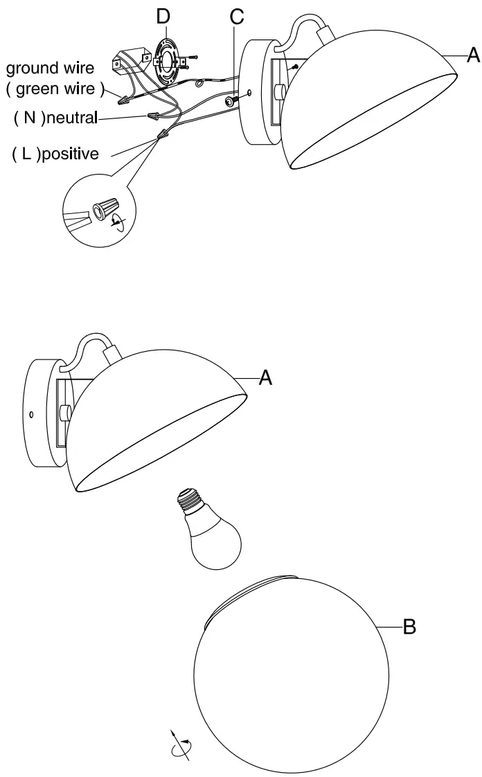 ET2 Contemporary Lighting E20369 Half Moon LED Wall Sconce - Fig 7