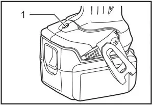 Lighting up the front lamp