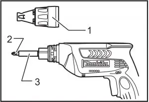 Installing or removing the bit