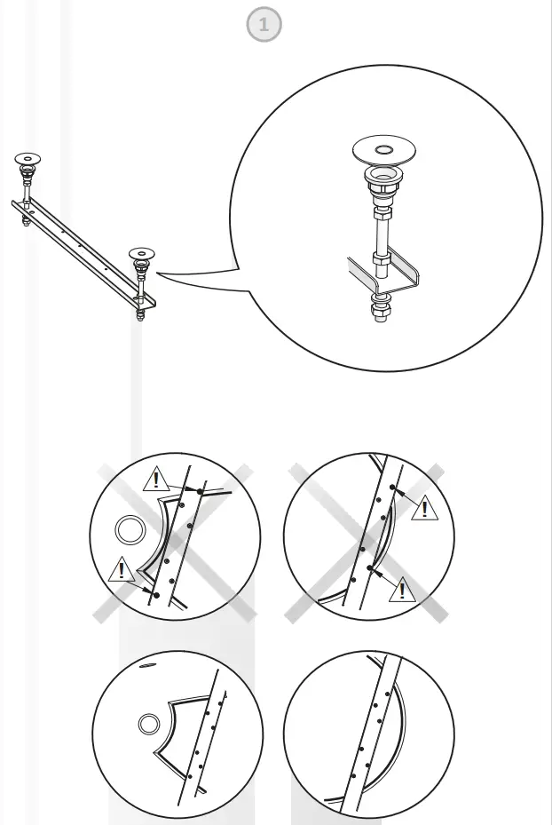 cersanit WP-VIRGO-150-W Acrylic Bathtub Instruction for Assembly