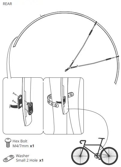 GAINT Speedshield RGX 45 Mudguard Set-fig8