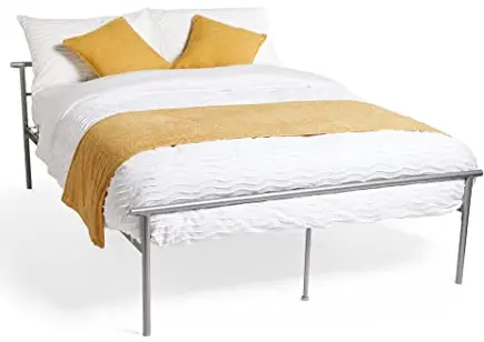 VonHaus-4000307IM -White-Metal-Double-Bed-Frame-FIG-PRODUCT