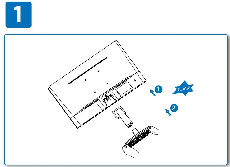 PHILIPS V Line 273V7 LCD Monitor - 1