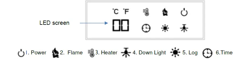 Southern ENTERPRISES HD053523 Sharielle 48 inch Touch Panel Electric Corner Electric Fireplace-14