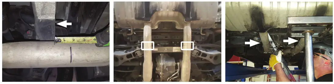 FLOWMASTER 817746 2016 22 Chevrolet Camaro - PREPARE VEHICLE FOR KIT INSTALLATION 2