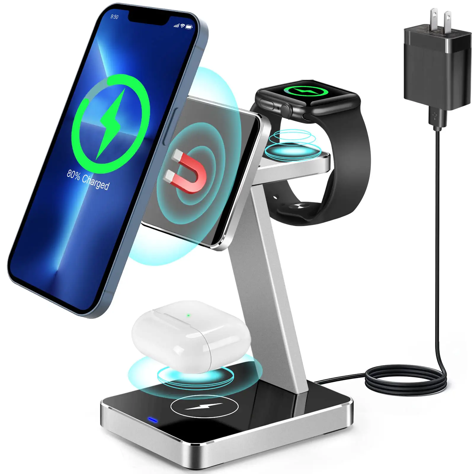 YiFeng-M9-3-In-1-Magnetic-Wireless-Charger-PRODUCT-IMAGE