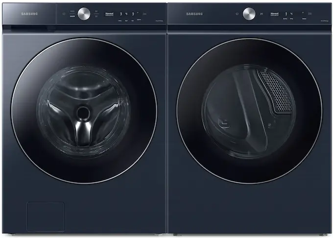SAMSUNG SKK-9MC Bespoke Ultra Capacity AI Front Load Washer and Gas Dryer