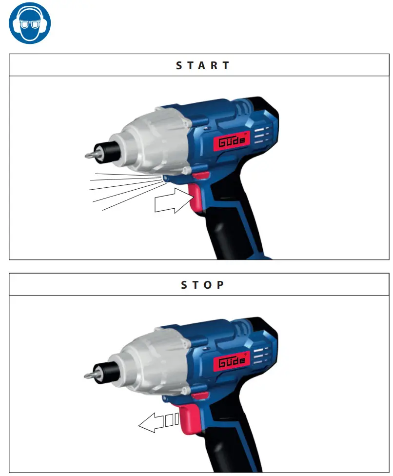 Gude BSS 18 Impact Wrench - Figure 6
