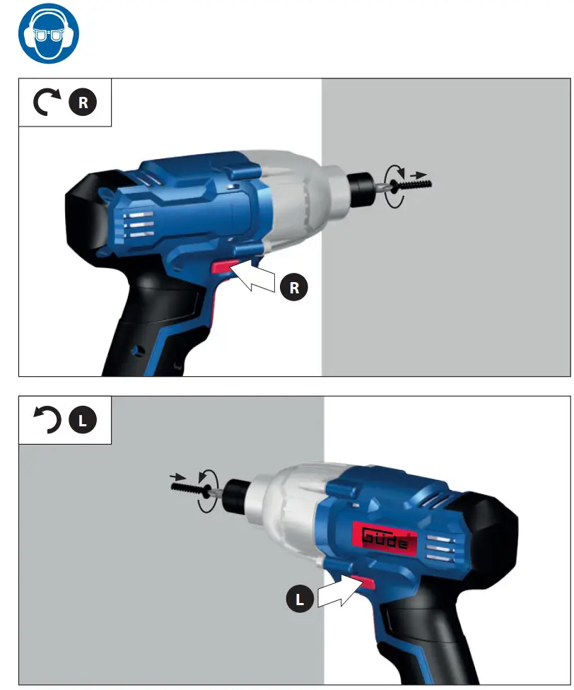Gude BSS 18 Impact Wrench - Figure 7